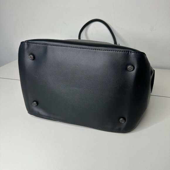 Lululemon Black Blue Happy Hatha Hour Bag Blue Paisley Interior Exterior Pockets - Picture 10 of 16